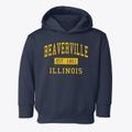 Beaverville Illinois Classic Established Toddler Hoodie additional view 1