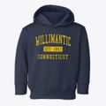 Willimantic Connecticut Classic Established Toddler Hoodie additional view 1