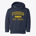 Evergreen West Virginia Classic Established Toddler Hoodie additional view 1
