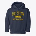 East Sutton New Hampshire Classic Established Toddler Hoodie additional view 1