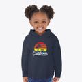 Chico California Palm Tree Sunset Toddler Hoodie additional view 2