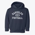 Randolph Area Vocational Center Classic Football Toddler Hoodie additional view 1