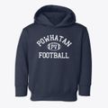 Powhatan Vocational Center Classic Football Toddler Hoodie additional view 1