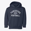 Vancouver Early Childhood Center Classic Football Toddler Hoodie additional view 1