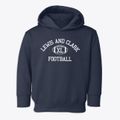 Lewis And Clark High School Classic Football Toddler Hoodie additional view 1
