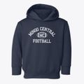 Mingo Central High School Classic Football Toddler Hoodie additional view 1