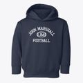John Marshall High School Classic Football Toddler Hoodie additional view 1