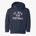 St. Rita Of Cascia High School Classic Football Toddler Hoodie additional view 1