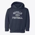 Neville High School Classic Football Toddler Hoodie additional view 1
