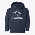Bethel Christian School Classic Football Toddler Hoodie additional view 1