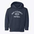 Mary E Flaherty School Classic Football Toddler Hoodie additional view 1