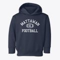 Mattawan High School Classic Football Toddler Hoodie additional view 1