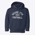 Ozark 7th Grade School Classic Football Toddler Hoodie additional view 1