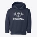 Bradley Intermediate School Classic Football Toddler Hoodie additional view 1