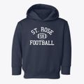 Saint Rose School Classic Football Toddler Hoodie additional view 1