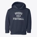 Briggs High School Classic Football Toddler Hoodie additional view 1