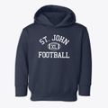 Saint John Lutheran School Classic Football Toddler Hoodie additional view 1