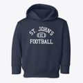 Saint John's Lutheran School Classic Football Toddler Hoodie additional view 1