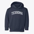 Texhoma Elementary School Varsity Arch Toddler Hoodie additional view 1