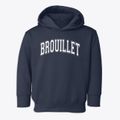 Brouillet Elementary School Varsity Arch Toddler Hoodie additional view 1