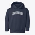 Sarah J Anderson Elementary School Varsity Arch Toddler Hoodie additional view 1