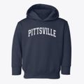 Pittsville Elementary School Varsity Arch Toddler Hoodie additional view 1