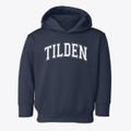Tilden Career Community Academy Varsity Arch Toddler Hoodie additional view 1