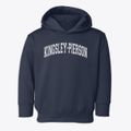 Kingsley-pierson Middle School Varsity Arch Toddler Hoodie additional view 1