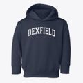 Dexfield Elementary School Varsity Arch Toddler Hoodie additional view 1