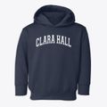 Clara Hall Accelerated School Varsity Arch Toddler Hoodie additional view 1