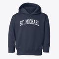 Saint Michael Parish School Varsity Arch Toddler Hoodie additional view 1