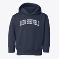 Leon Sheffield Elementary School Varsity Arch Toddler Hoodie additional view 1