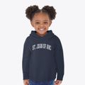 Saint Joan Of Arc Catholic School Varsity Arch Toddler Hoodie additional view 2