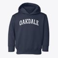 Oakdale Elementary School Varsity Arch Toddler Hoodie additional view 1