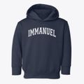 Immanuel Lutheran School Varsity Arch Toddler Hoodie additional view 1