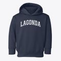 Lagonda Elementary School Varsity Arch Toddler Hoodie additional view 1