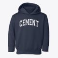Cement High School Varsity Arch Toddler Hoodie additional view 1
