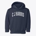 C J Harris Elementary School Varsity Arch Toddler Hoodie additional view 1