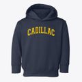 Cadillac Middle School Varsity Arch Toddler Hoodie additional view 1
