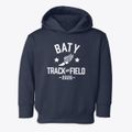 Baty Elementary School Track and Field Toddler Hoodie additional view 1