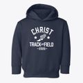 Christ Academy Track and Field Toddler Hoodie additional view 1
