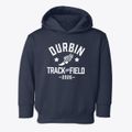 Durbin Elementary School Track and Field Toddler Hoodie additional view 1