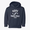 Hope Baptist School Track and Field Toddler Hoodie additional view 1