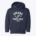 Umana Academy Track and Field Toddler Hoodie additional view 1