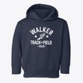 Walker School Track and Field Toddler Hoodie additional view 1