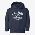 L O Jacob Elementary School Track and Field Toddler Hoodie additional view 1