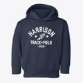 Harrison Elementary School Track and Field Toddler Hoodie additional view 1