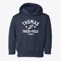 Thomas Jefferson Middle School Track and Field Toddler Hoodie additional view 1