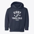Kirby Middle School Track and Field Toddler Hoodie additional view 1