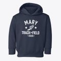 Mary Mcleod Bethune Elementary School Track and Field Toddler Hoodie additional view 1